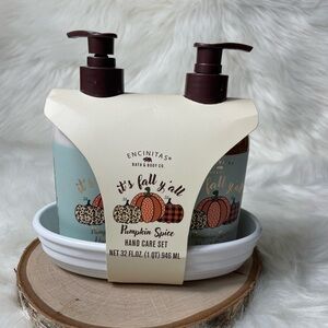 Encinitas Bath & Body Company Pumpkin Spice Hand Care Set